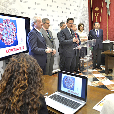 ©Ayto.Granada: El gobierno local crea una comisin integrada por alcalde, concejales y portavoces de los grupos polticos para el impulso de medidas municipales y el seguimiento permanente de protocolos ante la crisis del coronavirus